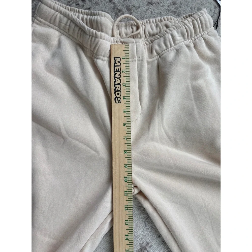 Better Together Womens Cream Christmas sweatshirt Wide Leg Pant Set Large lounge - Picture 5 of 6